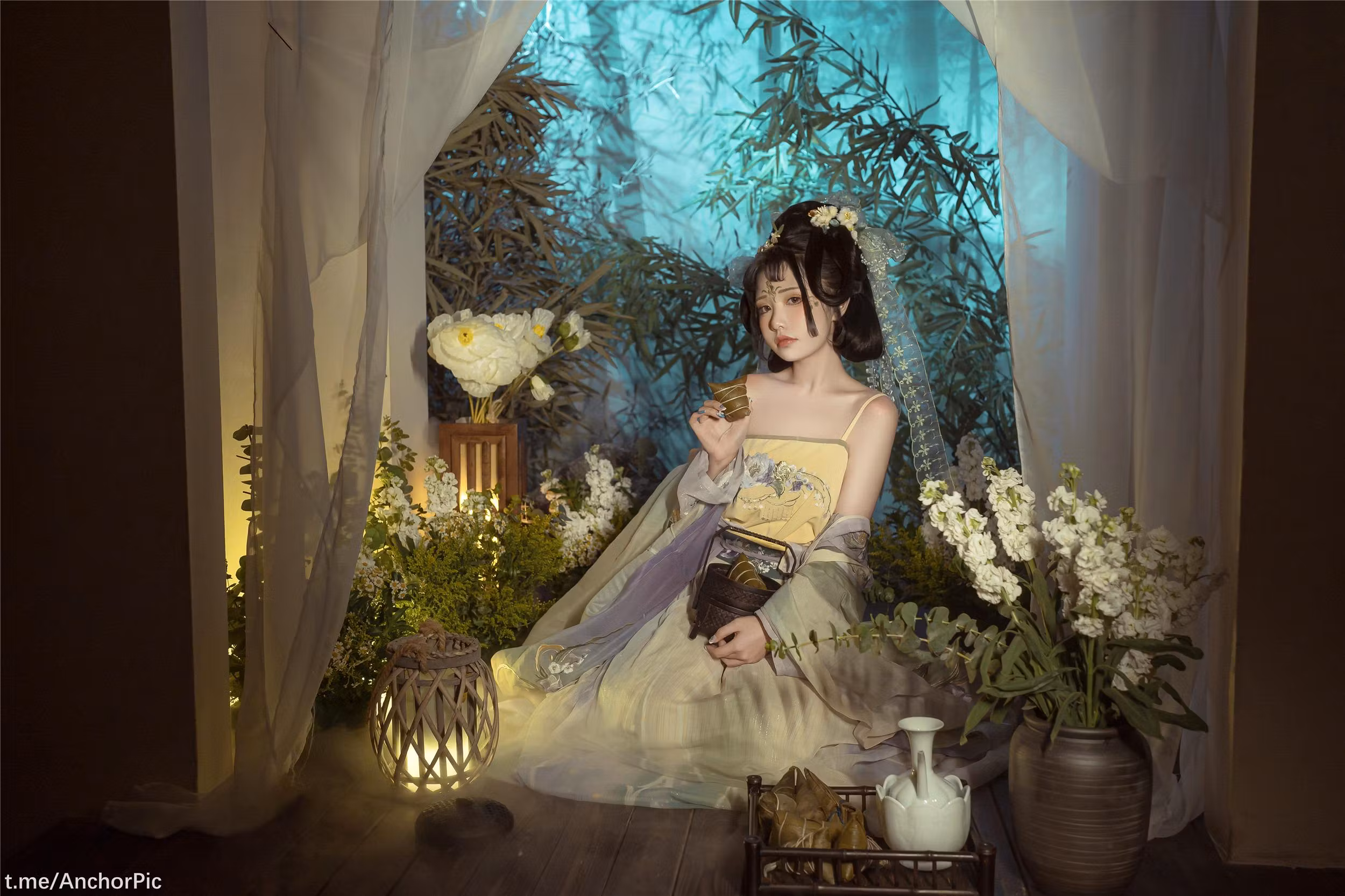 [喵小吉] [汉服/古风写真] 浣溪沙Cosplay·端午图集 [98P]-软桃社